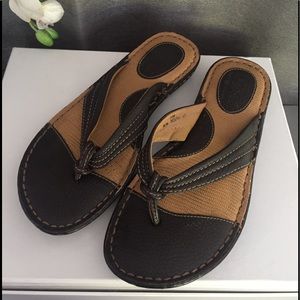 B.O.C born concept brown/tan thong sandals